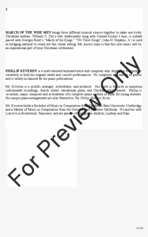 March Of The Wise Men Thumbnail - Choose Love Lyrics Mark Miller