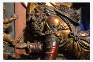 The Three Wise Men Altarpiece - Carving