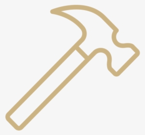 Icon-hammer - Hammer And Screwdriver Png