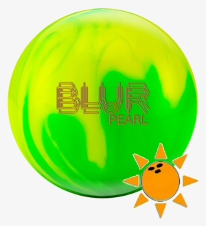 Columbia 300 Blur Pearl - Columbia 300 Blur Pearl Bowling Ball- Lemon Lime