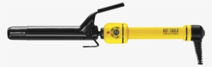 Black And Yellow Curling Iron - Chainsaw