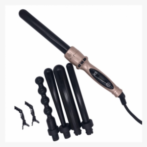 Sale H2d Rose Gold X5 Professional Curling Wands With - Curling