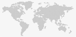 Our Network - World Dot Map Png