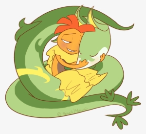 Unnamed - Scrafty/serperior - Cartoon