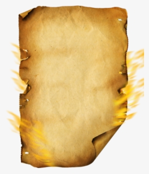 Burning Paper Via - Paper On Fire Psd