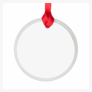 Glass Round Photo Ornament Glass Round Photo Ornament - Locket