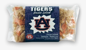 Auburn Tigers Pasta Salad - 3x4 Logo Decal Auburn Tigers