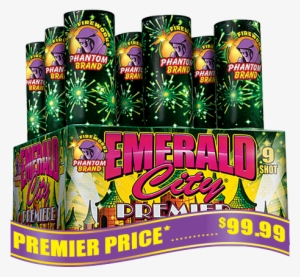 Emerald City Premier, 9 Shot - Phantom Fireworks