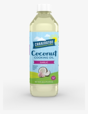 Carrington Farms Coconut Cooking Oil Garlic Flavor, - Carrington Farms Coconut Oil