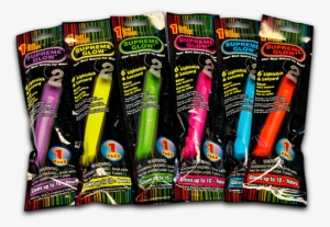 Glow Sticks 6 Pcs - Plastic