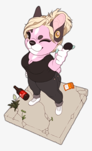 Ground Level Threat - Cartoon