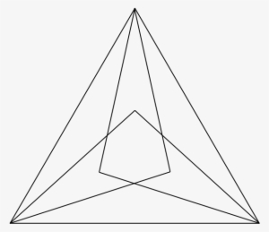 It's Kind Of Venn Diagram Y But With All Straight Lines - Triangle