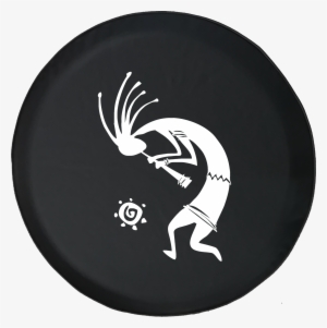 Kokopelli Flute Tribal Sun Offroad Jeep Rv Camper Spare