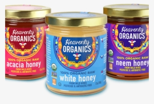 Food And Politics - Heavenly Organics 100% Organic Raw White Honey, 12