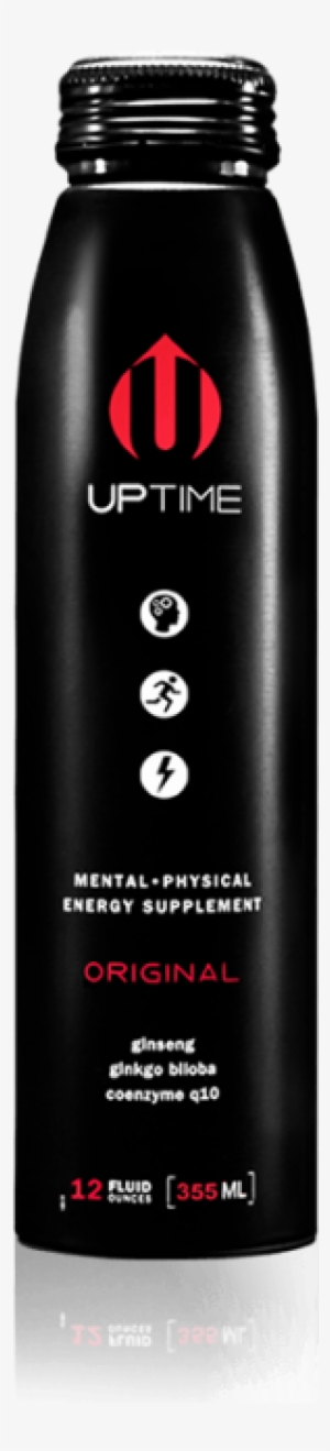Up Time Energy Drink - Uptime Energy Supplement, Ginseng - 12 Fl Oz Bottle