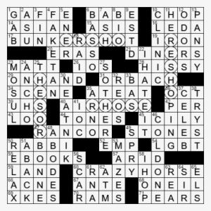La Times Crossword Answers 24 Jan 17, Tuesday - Crossword