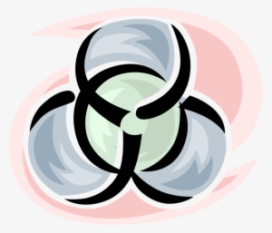 Vector Illustration Of Biohazard Hazardous Toxic Waste - Ruta De Recoleccion Rpbi