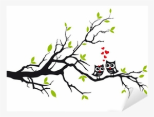 Cute Owls On Tree Shower Curtain