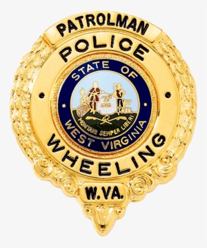 Circle Badge With Decorative Rim - Badge