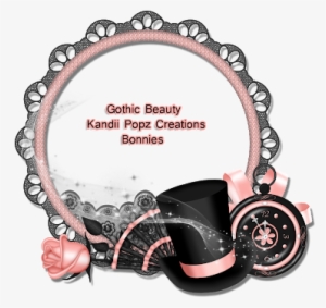 Bonnies Creations Used My Gothic Beauty Kit To Create - Picture Frame