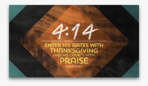 Woodgrain Clouds Thanksgiving Countdown - Poster