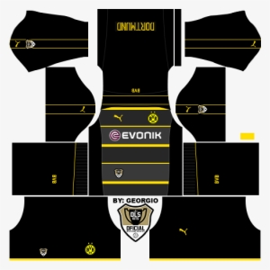 Kits ⚫ Borussia Dortmund 💛 Dream League Soccer 2017 - Kits 512x512 Real Madrid 2019