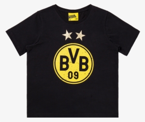 Dortmund Crest Logo T-shirt - Midnight Oil Hand Shirt