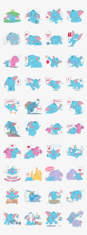 Khan Kluay Cute - Khan Kluay Line Stickers