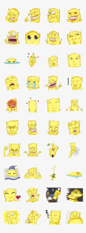 Crazy Bg Man - Sticker