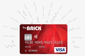 Brick Visa Desjardins Card