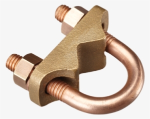 U Bolt Clamp For Earth Rods - Copper U Bolt Clamp