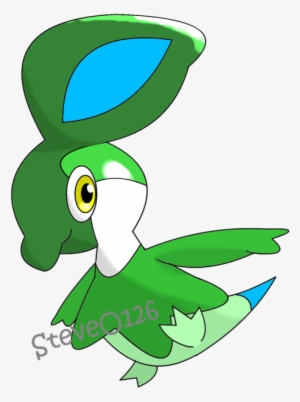 My Grass Starter For The Odysso Region Based Off Of - Love