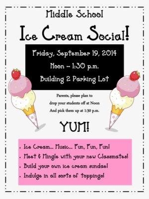 Ice Cream Social Middle - Gelato