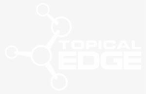 Topical Edge Logo One Color White - Product