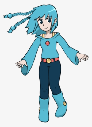 “redraw Of A Manaphy Gijinka I Made Months Ago - Cartoon