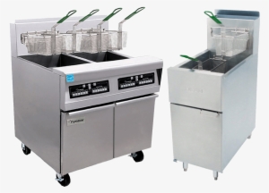 Gas Floor Fryers - Dean Sr42g Natural Gas Super Runner Floor Fryer 35 ...