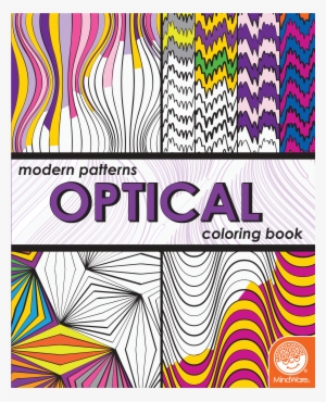 Modern Patterns Optical Coloring Book