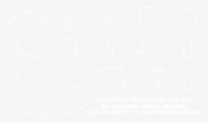 Custom Cnc Sheet Metal Folding And Bending Flashings - Transparent Background White Twitch Logo