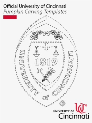 University Seal - Cincinnati Bearcats Pumpkin