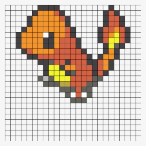 Charmander Sprite - Pixel Art Pokemon - 525x525 PNG Download - PNGkit