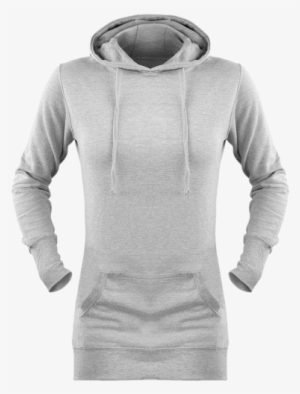Hoodie Long Women - Just Hoods Jh005 Girlie Longline Hoodie Kapuzenpullover