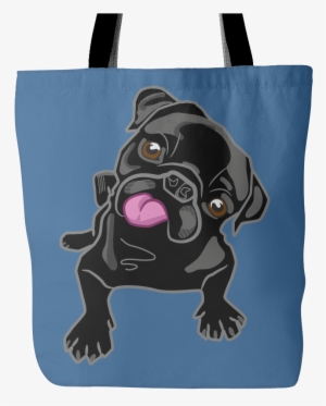 Black Pug Premium Tote Bag - Pug Puppy Authentic The Mountain Men's T-shirt L 1036976