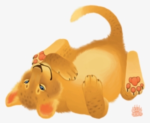 Baby African Lion Cub - Animal Figure