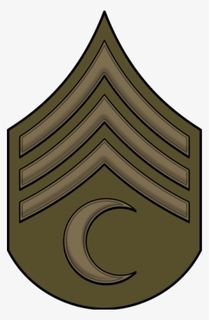 Mess Sergeant Rank Insignia , U - Sergeant