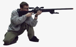 In The Prone Position, A Shooter Lies Down On Their - Shooting Position Png