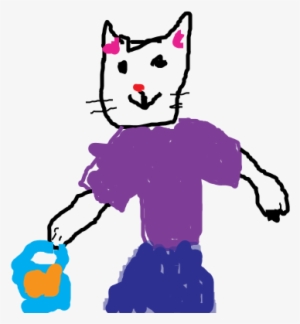 I'm Snowball, A Ragdoll Kitten - Illustration