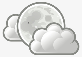Rain And Snow Mixed Weather Cloud Computer Icons - Clip Art Moon Clouds
