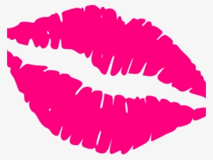 Cartoon Kissy Lips - Red Lips Watercolor Painting