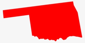 Oklahoma - Red - Oklahoma Clipart Red
