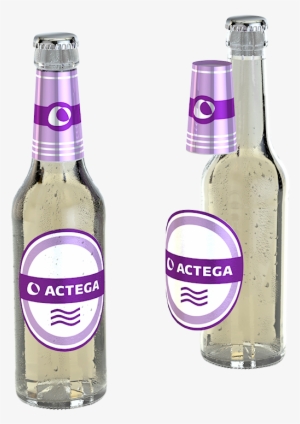 Apart From A Decorative Design, Wet Glue Labels Need - Glass Bottle